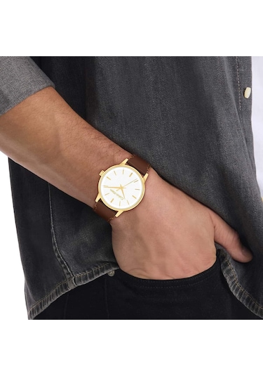 Calvin Klein Ck25200503 Erkek Kol Saati Altın