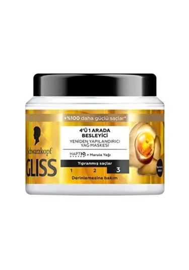 Gliss Nutrıve Saç Bakım Maske 400 Ml