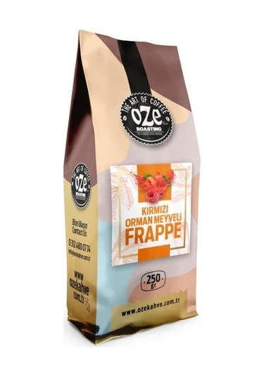 Oze Kırmızı Orman Meyveli Frappe Tozu 250 G