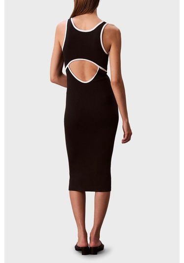 Calvin Klein Bayan Elbise Lv047d301g Ub1 Siyah Siyah