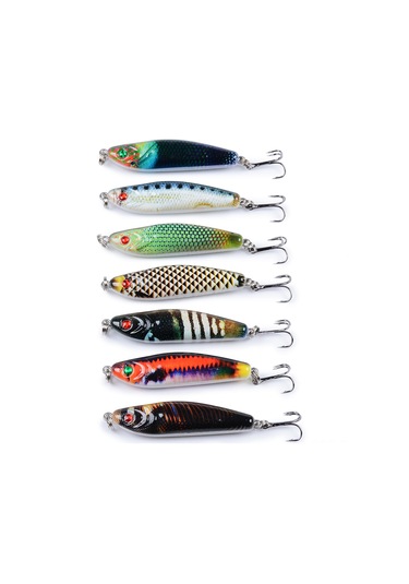 Springsun Renkli Ve Gerçekçi 10.3g Sert Yem Balık Avı Olta Takımı