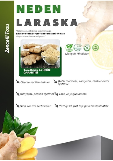 Zencefil Tozu 50g Ginger Ground