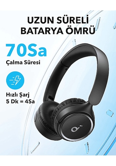 Anker Soundcore H30i Kulak Üstü Bluetooth Kulak Üstü Kulaklık