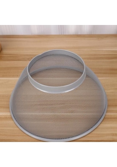 Pazly Kapaklı Meyve Tutucu Hızlı Boşaltma Süzgeci, Yeniden Kullanılabilir Mutfak Sepeti, Modern Sinek Önleyici, Aşınmaya Dayanıklı Mavi Mavi