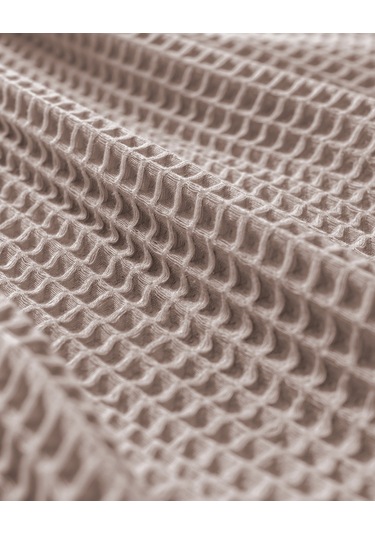 Avril Çift Kişilik Pamuklu Ecocell Düz Pike - Soft Mürdüm 8684427043424 Çok Renkli