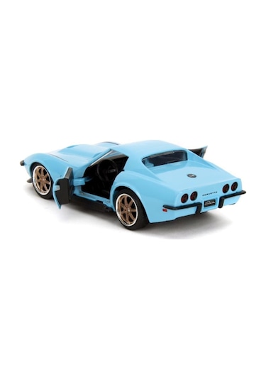 Jada 1:32 Pink Slips 1969 Chevrolet Corvette Stingray Zl1 Mavi