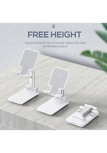 Masa Üstü Telefon Standı Tablet Tutucu Ayarlanabilir Yükseklik