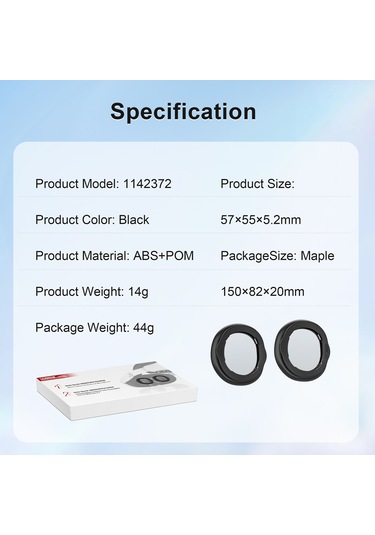 Startrc Oyunları Meta Quest 3 Vr Gözlük İçin Çizilmez Halka Lens + Koruyucu Kapak Seti Reçetesiz Lens