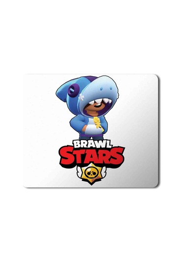 Brawl Stars Leon Logolu Mouse Pad Mousepad