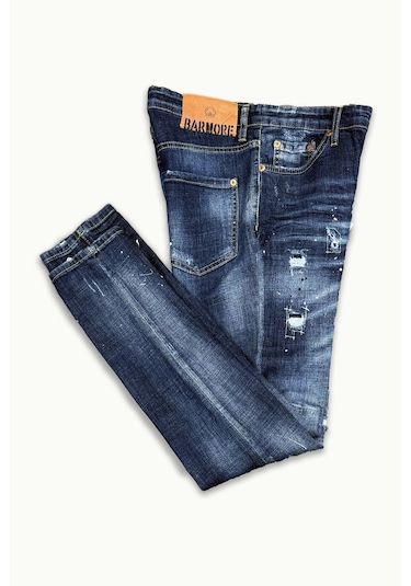 Barmore Mavi Erkek Denim Mavi