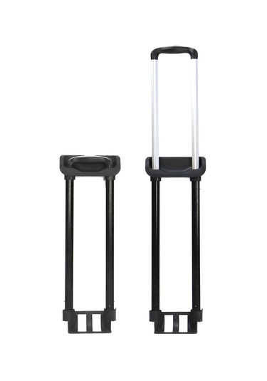 Homyl Bagaj Kolu Taşınabilir Ağır Hizmet Ekipmanları 24-inç Siyah