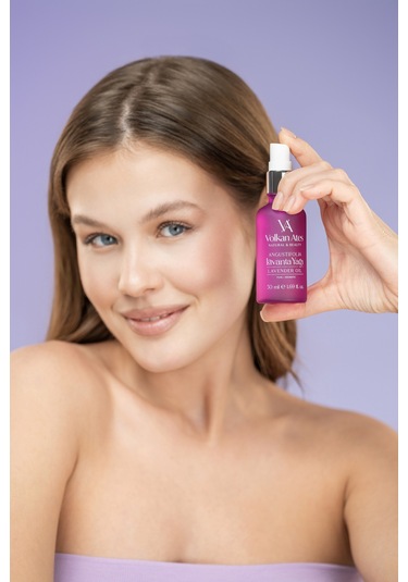 Volkan Ates Natural & Beauty Lavandula Angustifolia Saf Lavanta Yağı Sprey 50 Ml