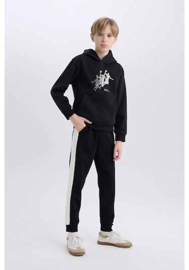 DeFacto Erkek Çocuk Beli Paçası Lastikli Eşofman Altı D4444A8NSBK81 DeFacto Erkek Çocuk Beli Paçası Lastikli Eşofman Altı D4444A8NSBK81