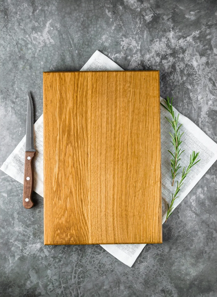 Woodlıne32 Meşe Ahşap Doğrama Tahtası, 31x21cm, 1 Adet. 449001851 Kahverengi