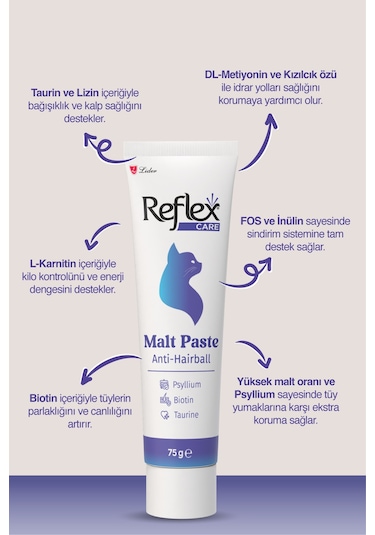 Care Malt Paste Hairball - Tüy Yumağı Malt 75g