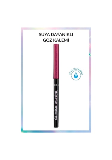 Avon True Colour Glimmerstick Diamonds Açılıp Kapanabilen Göz Kalemi Fuchsıa