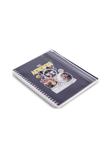 Karaca Container Astrodogs Çantalı Defter 50 Yaprak Mavi