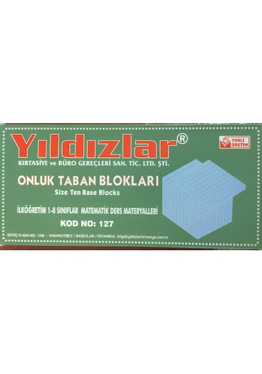 Onluk Taban Blokları Yıldızlar Kod:127