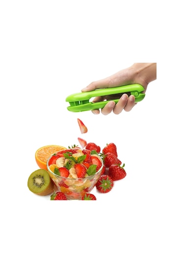 Üzüm Dilimleyici Elverişli Ev Blueberry Çilek Dilim Mutfak Araçları Yeşil Yeşil