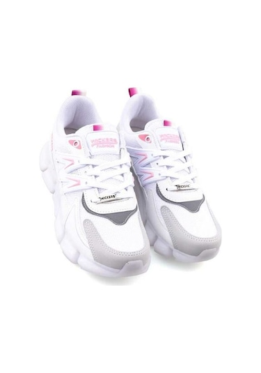 Wickers Air Kadın Spor Ayakkabı Ckr01010 Beyaz - Pembe