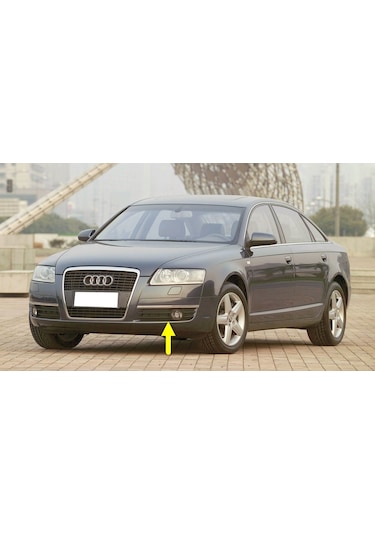 Audi A6 C6 2005-2008 Sol Sis Farı Çerçevesi Izgarası 4F0807681A