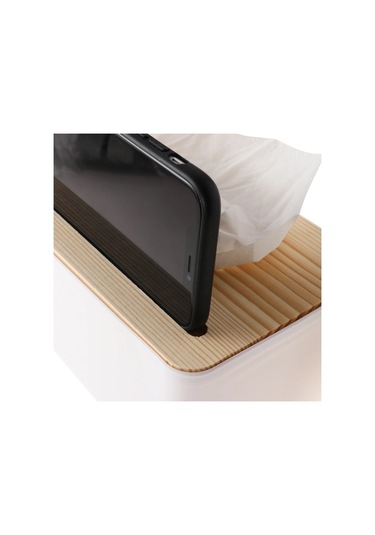 Orange-ev Mutfak Ahşap Plastik Doku Kutusu Masif Ahşap Peçete Tutucu Kılıf Şık Bambu Kapak El Saklama Kutusu Ev Ve Yaşam