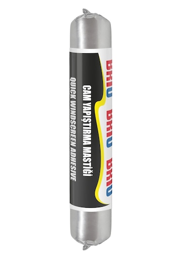 Brio Cam Yapıştırma Mastiği Sosis Hızlı 600 Ml Siyah Siyah