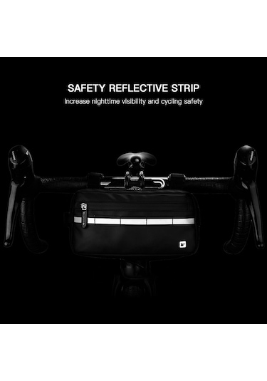 Padalink Bisiklet Gidon Çantası - Çok Amaçlı, Hafif Ve Dayanıklı Mavi Mavi