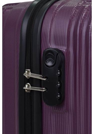 Elatae Orta Boy Valiz Mor Abs 1020 Mor