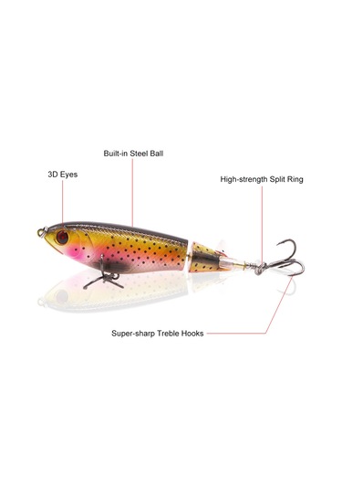 Neevoyu Yüzen Kurşun Balık Yemleri - 10.5cm Çevreci Abs Malzeme İle Gerçekçi Tasarım