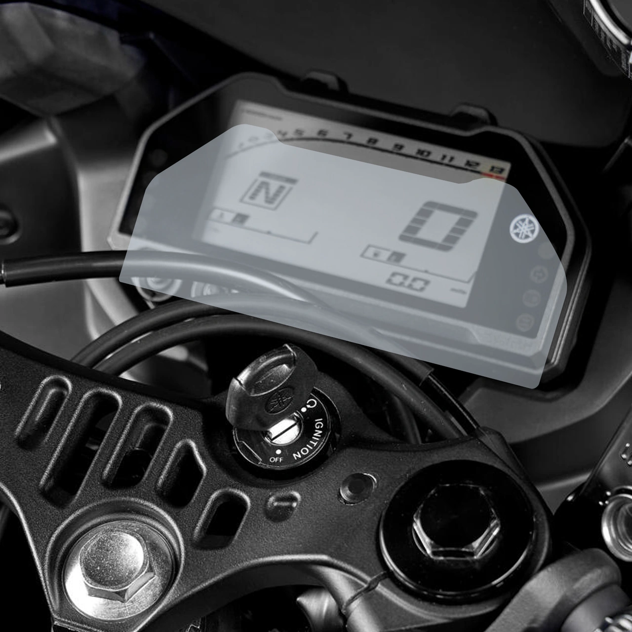 Gp Kompozit Yamaha Mt-25 2022-2025 Uyumlu Motosiklet Ekran Koruyucu Şeffaf