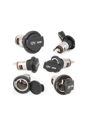 12 Volt Çakmak Soketi Kapaklı