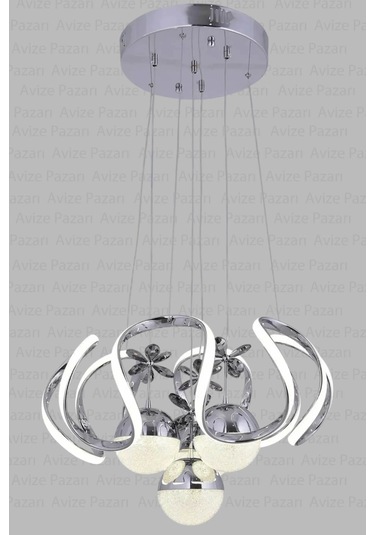 Ahtapot Gold/gümüş Luxury 4 Toplu Modern Avize Çok Renkli