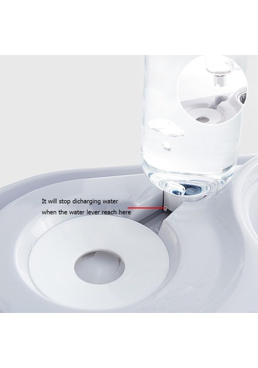 Sones Paslanmaz Çelik Köpek Ve Kedi Çift Kase Otomatik Suluk Islak Değil Ağız Pet Mama Kasesi