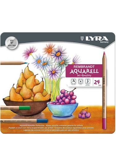 Lyra Rembrandt Aquarell Boya Kalemi Seti 24 Renk