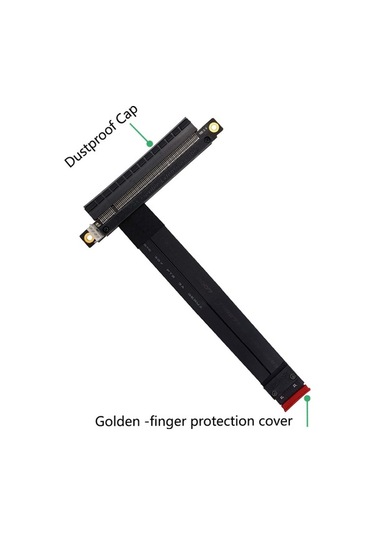 Pazly Yüksek Hızlı M.2 Nvme M-key Pcı-e 3.0 16x Uzatma Kablosu - Ssd Genişletme