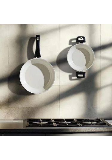 Nehir Ceramic Siyah 2 Parça Tava Seti