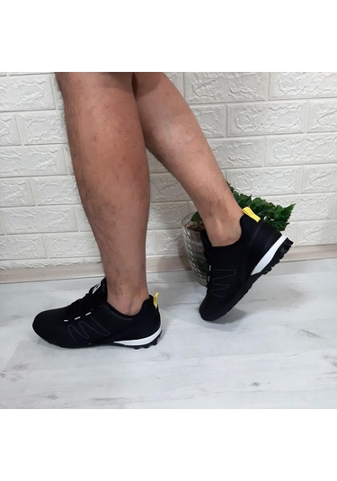 Jump 29112 Siyah-sarı Halısaha Futbol Ayakkabı Siyah