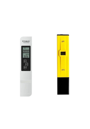 Topraksız Tarım Ölçüm Seti Ph Metre-ec Metre