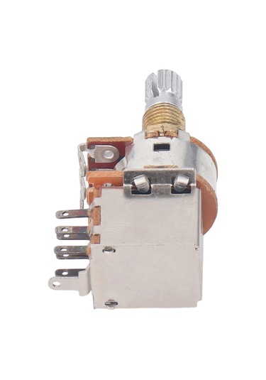Hfambition Gitar/bas İçin 500k Ohm Lineer Konik Potansiyometre, Push-pull Anahtarlı Hacim Ve Ton Kontrolü