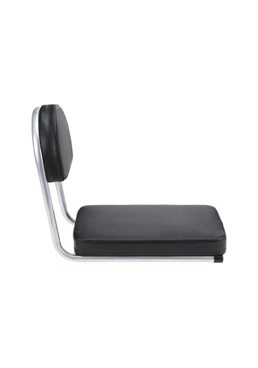 Jeemson Bisiklet Elektrikli Araç Arka Koltuğu Siyah - 3cm Kalın Süngerli Yumuşak Oturma, Pu Deri Su Geçirmez, Kolay Kurulum Yetişkin Çocuk Uyumlu Siyah