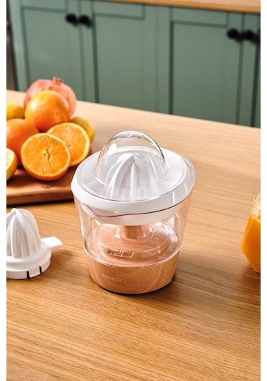 Karaca Freshpulpy Wooden Desenli Elektrikli Narenciye Sıkacağı