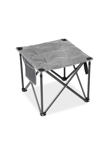 Fundango Cozy Stool Plus Ultra Konforlu Destekli Katlanır Tabure Grey Gri