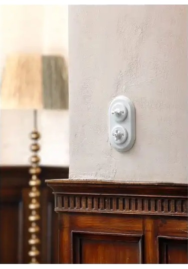 Retrika Kolonya Serisi Retro Seramik Çift Anahtarlı Anahtar 139261376