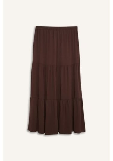 DeFacto Yüksek Bel Krinkıl Viskon Maxi Etek D5033AX25SMBN267 DeFacto Yüksek Bel Krinkıl Viskon Maxi Etek D5033AX25SMBN267