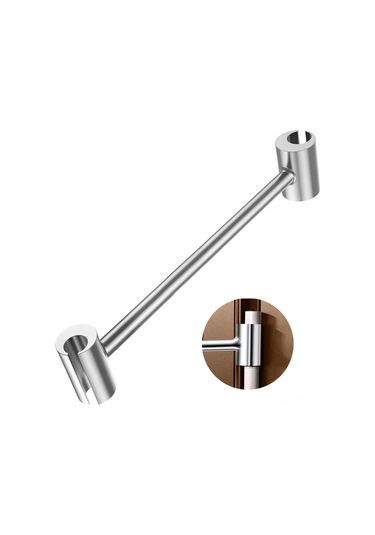 Geeksen 14-19mm Evrensel Çift Uçlu Kapı Menteşi Ayarlama Anahtarı, Dairesel Somun Tamiri Taşlı Araç