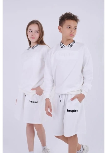 Intormul'tibrend Okul İçin Oversize Kazak 150116522 Beyaz