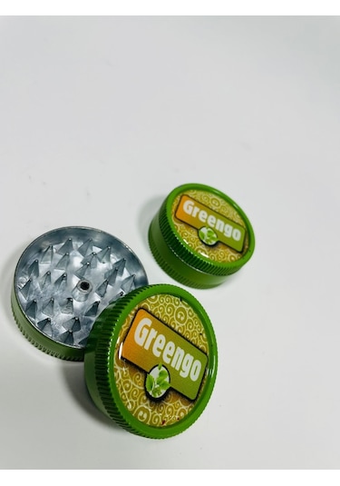Greengo 2Parça Full Metal Tutun Parçalıyıcı Grinder