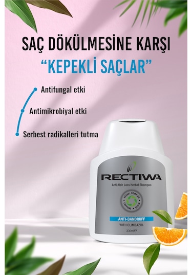 Rectiwa Kepekli Saçlar için Şampuan 300 ML