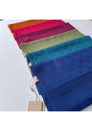 Mürdüm Pierre Cardin Cotton Şal MÜRDÜM